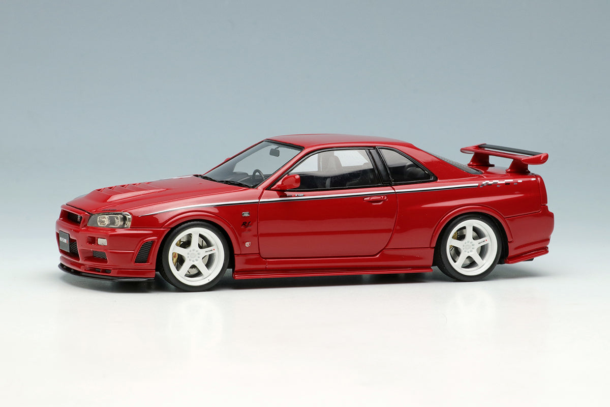 **PREORDER** Make Up Co., Ltd / Eidolon 1:43 Nissan Skyline GT-R (BNR34) NISMO R Tune Edition - Collectible Diecast Model Car for Display & Racing Enthusiasts
