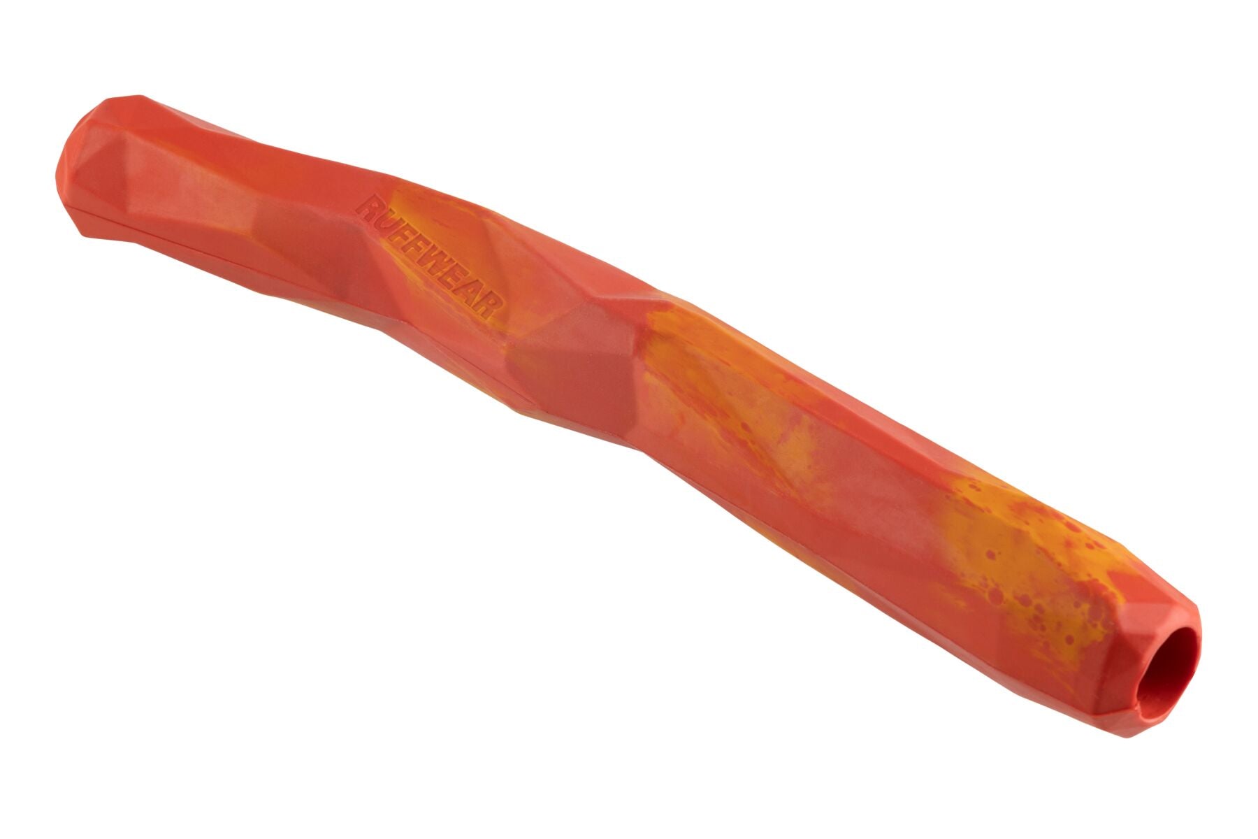 Ruffwear® Gnawt a Stick® Rojo (Red Sumac) Dog Chew Toy - Durable Natural Rubber Chewing Toy for Aggressive Chewers, Fetch & Outdoor Adventures - Perfect for Hiking, Camping & Backyard Play