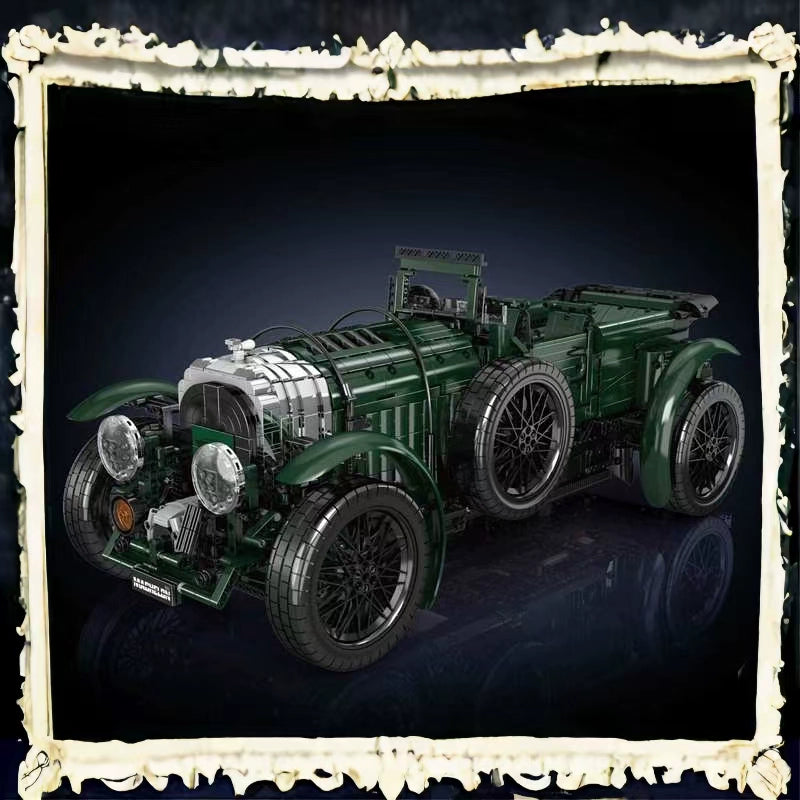 MouldKing 13191 Bentley Blower Dynamic Version - 3918 PCS Building Blocks Set | Collector's Edition Model Car Kit for Adults & Teens | Perfect for Home Display, Office Decor & Gift Giving