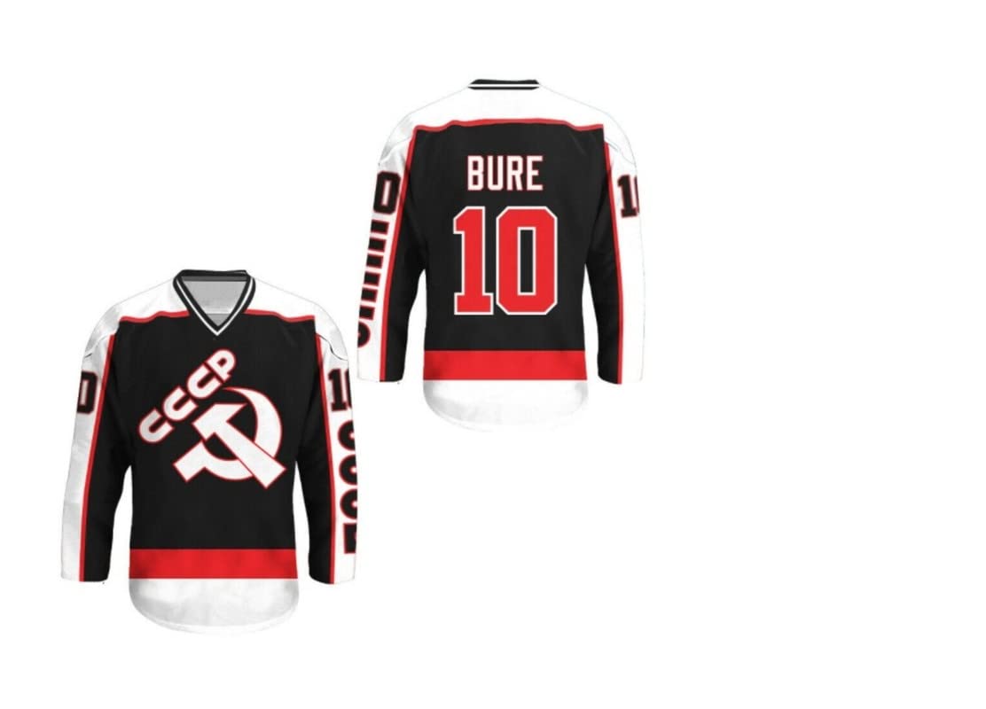 Authentic Pavel Bure Russia National Team Stitched Hockey Jersey - Vintage NHL Hockey Fan Gift for Men & Women - Game Day, Collectible, Cosplay