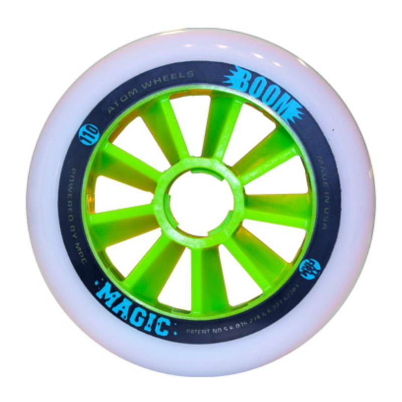 ATOM Boom Magic Wheel 90mm - High Performance Skateboard Wheels for Smooth Riding | Perfect for Street Skating, Longboard Cruising & Outdoor Adventures