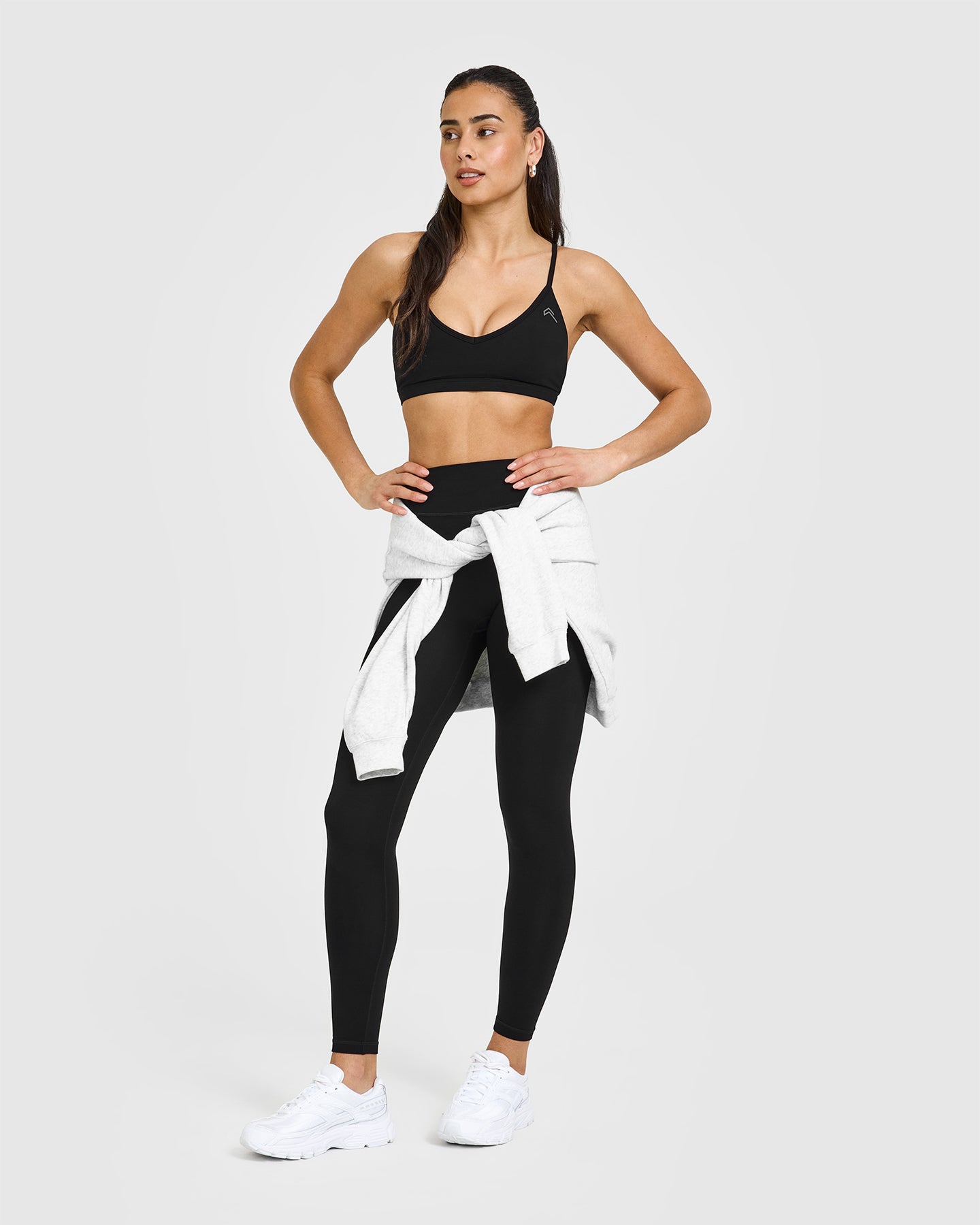Timeless Strappy Bralette - Comfortable Wireless Lace Bralette for Women | Black | Perfect for Everyday Wear, Yoga & Lounge
