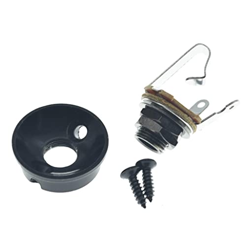 Black with Brass Black Nickel Jack