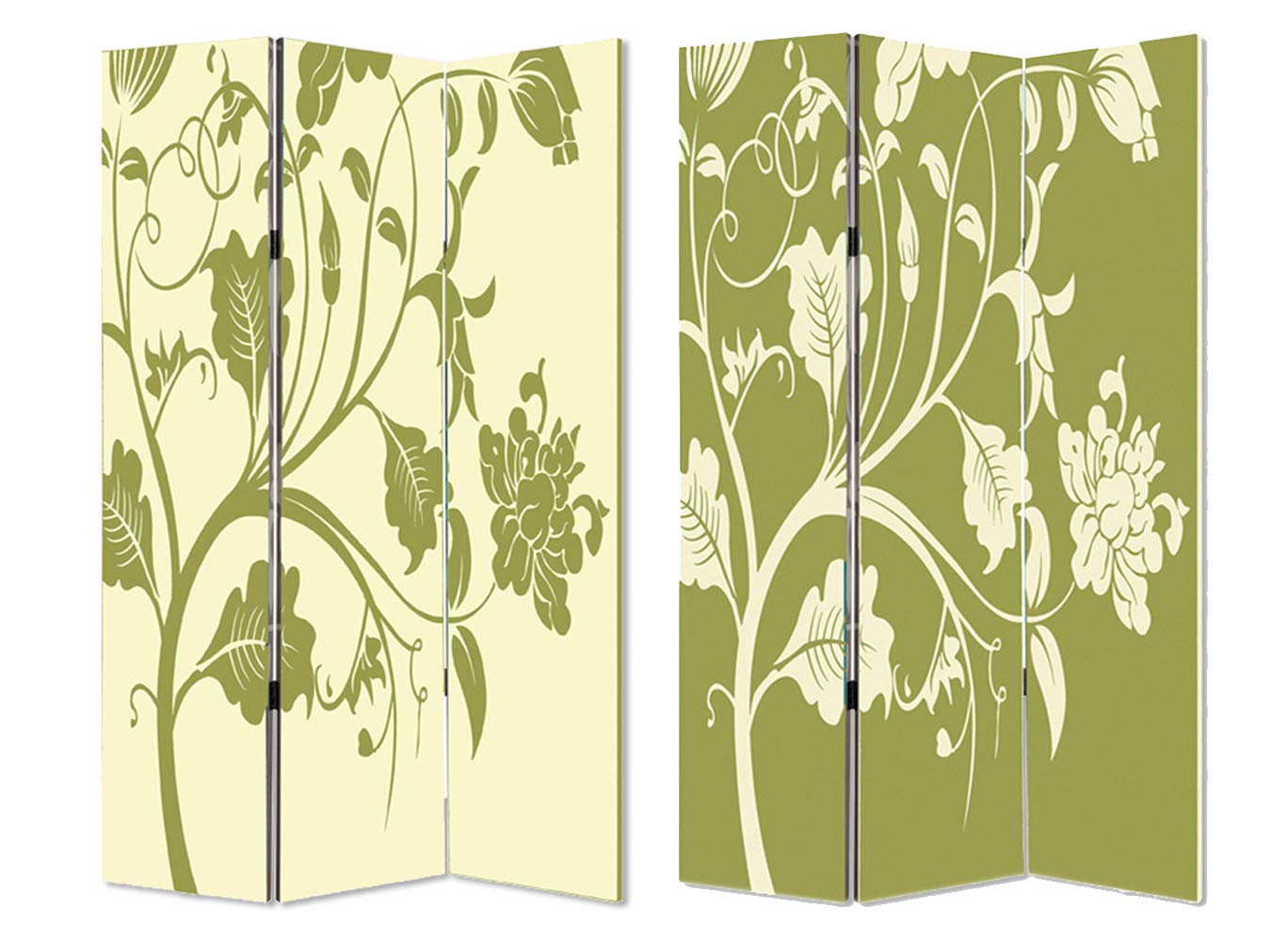Avery Room Divider Screen - 6-Panel Folding Privacy Partition for Home & Office - Perfect for Bedroom, Living Room, and Workspace Separation