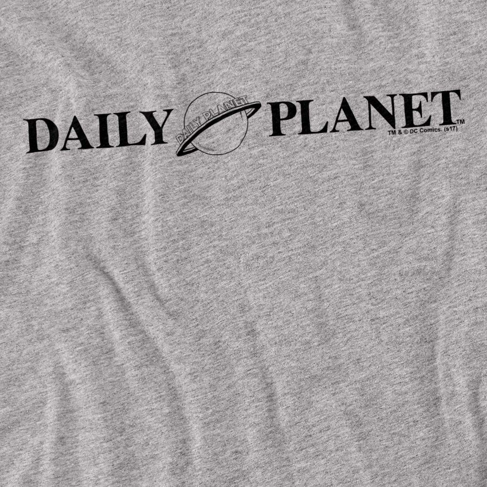 Superman Daily Planet Logo Women's T-Shirt - DC Comics Graphic Tee for Women - Casual Superhero Shirt for Fans, Cosplay & Everyday Wear