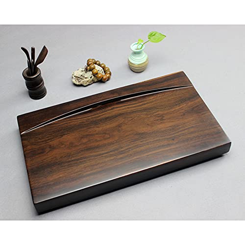 Premium Chinese Gongfu Tea Tray with Water Reservoir - 23.6 Inch Wooden Tea Serving Table with Drainage System - Perfect for Home Teahouse, Tea Ceremony & Asian Decor (Tea Set Not Included) | Ideal for Traditional Tea Brewing, Zen Meditation & Living Room Decor