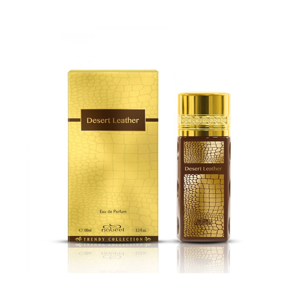 Desert Leather Eau de Parfum 100ml - Long Lasting Fragrance for Men & Women | Perfect for Date Night, Office & Special Occasions