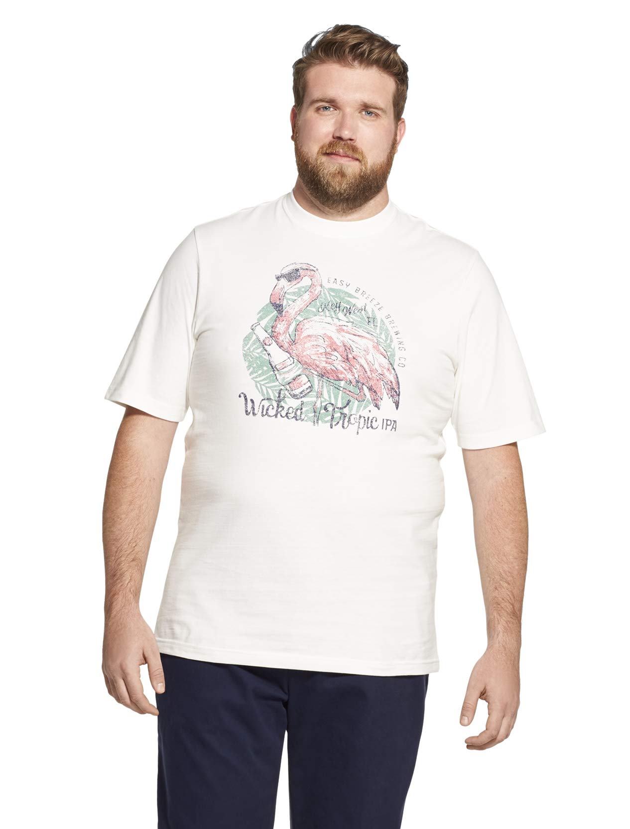IZOD Men's Big & Tall Graphic T-Shirt - Comfortable Cotton Tee for Casual Wear | Perfect for Everyday Outfits, Lounge & Weekend Activities