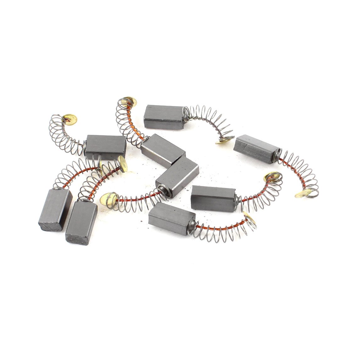 uxcell 9Pcs 14x8x5mm Carbon Brushes for Electric Motors - Replacement Parts for Power Tools, Appliances & DIY Projects