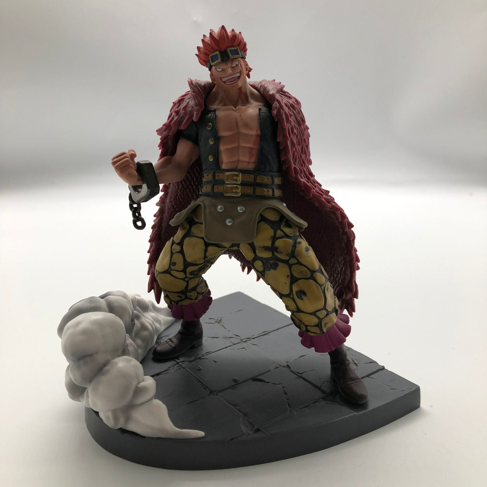 Banpresto Eustass Kid One Piece Anime Figure - Collectible Action Figure for Fans, Perfect for Display, Gifts, and Anime Decor