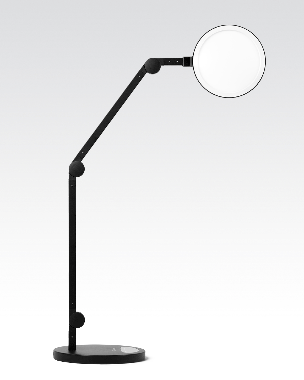 Lume Cube Edge Light 2.0 LED Desk Lamp with Adjustable Base - Black Portable Lighting for Video Conferencing, Streaming & Photography