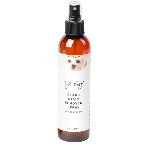 Eye Envy Beard Stain Remover Spray for Men - 2 Sizes (8oz & 16oz) - Natural Formula for Facial Hair & Skin Care - Perfect for Daily Grooming & Stain Removal