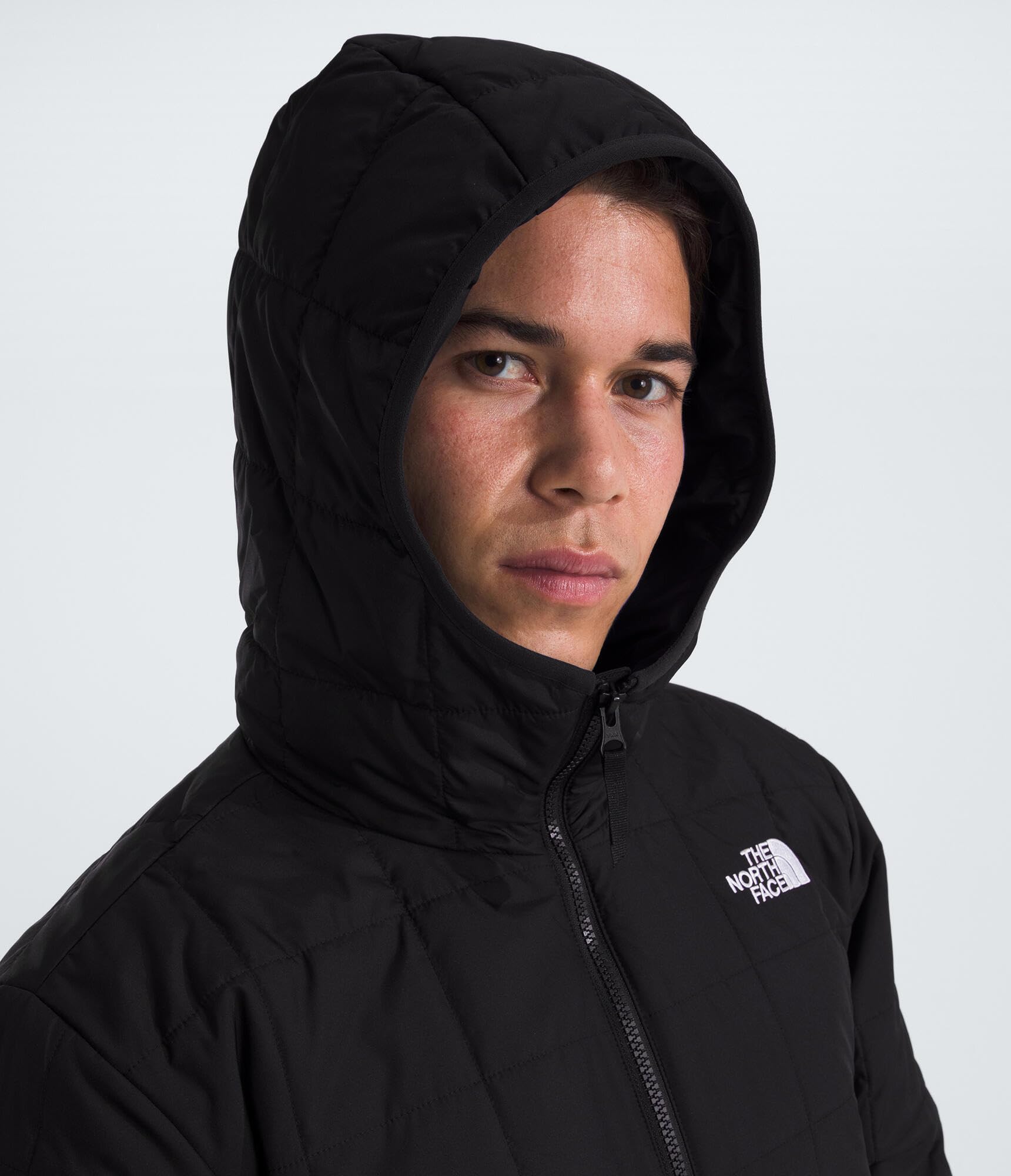 The North Face Men's Junction Insulated Hoodie - Waterproof Winter Jacket with Fleece Lining for Hiking, Camping & Outdoor Activities