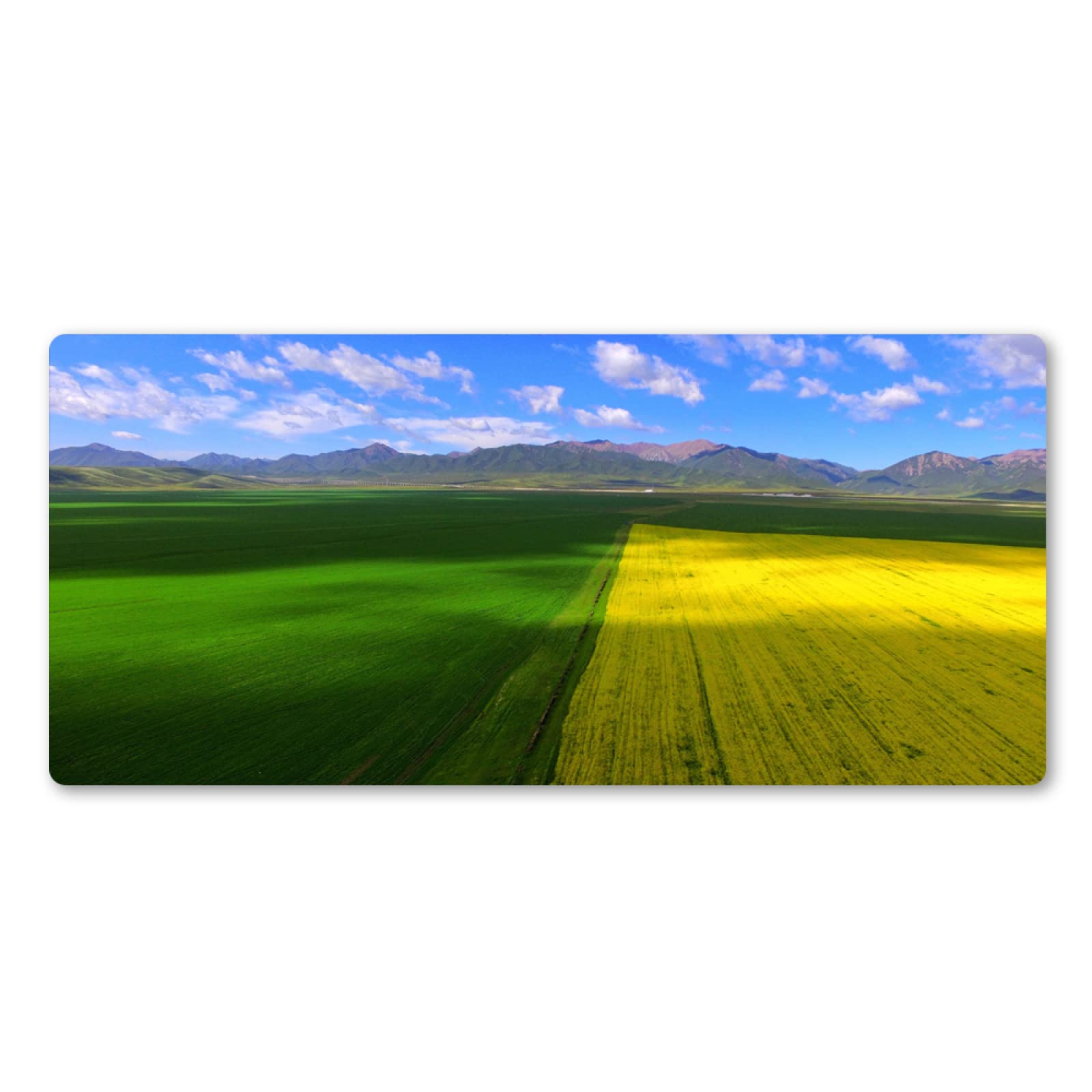 Premium Large Gaming Mouse Pad 800x500x3mm - Non-Slip Rubber Base, Nature Mountain Design for PC, Laptop & Office Use - Perfect for Gaming, Work & Home Office Setup