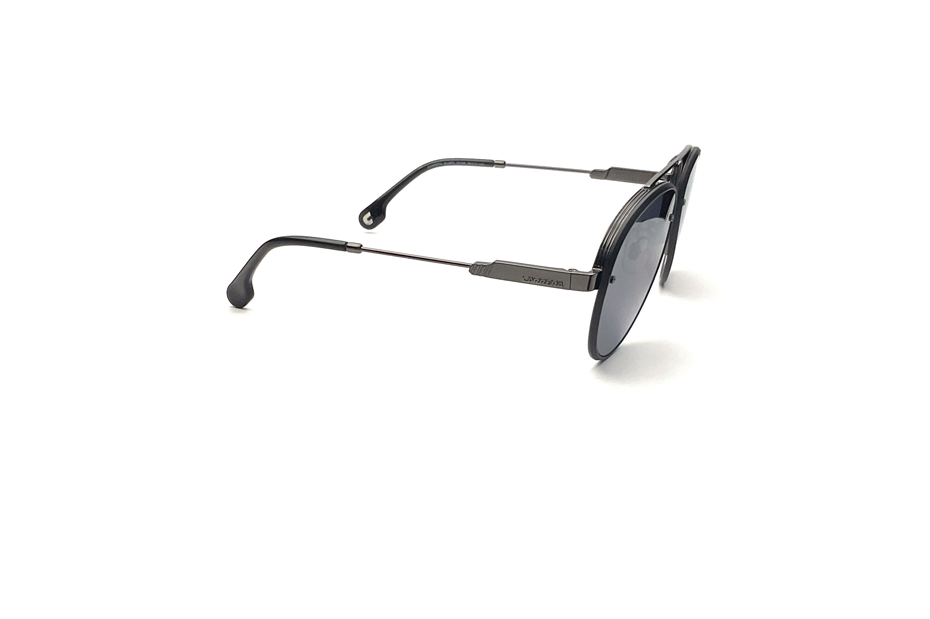 Carrera Glory Matte Black Sunglasses - Polarized UV Protection for Men & Women - Perfect for Driving, Running, and Outdoor Activities