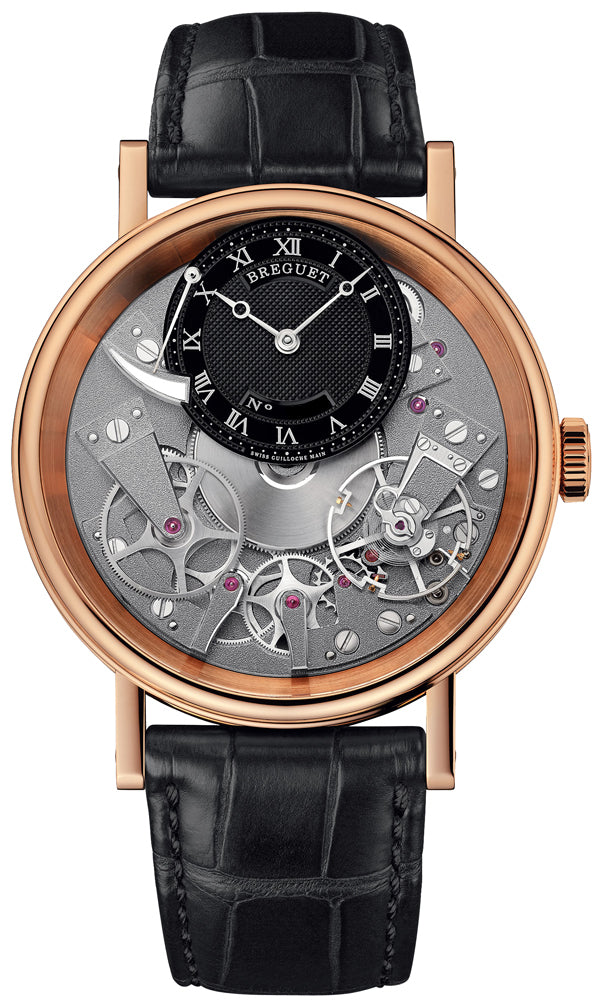 Breguet Tradition 7057 18K Rose Gold Men's Luxury Watch - Classic Automatic Mechanical Timepiece for Business & Formal Occasions