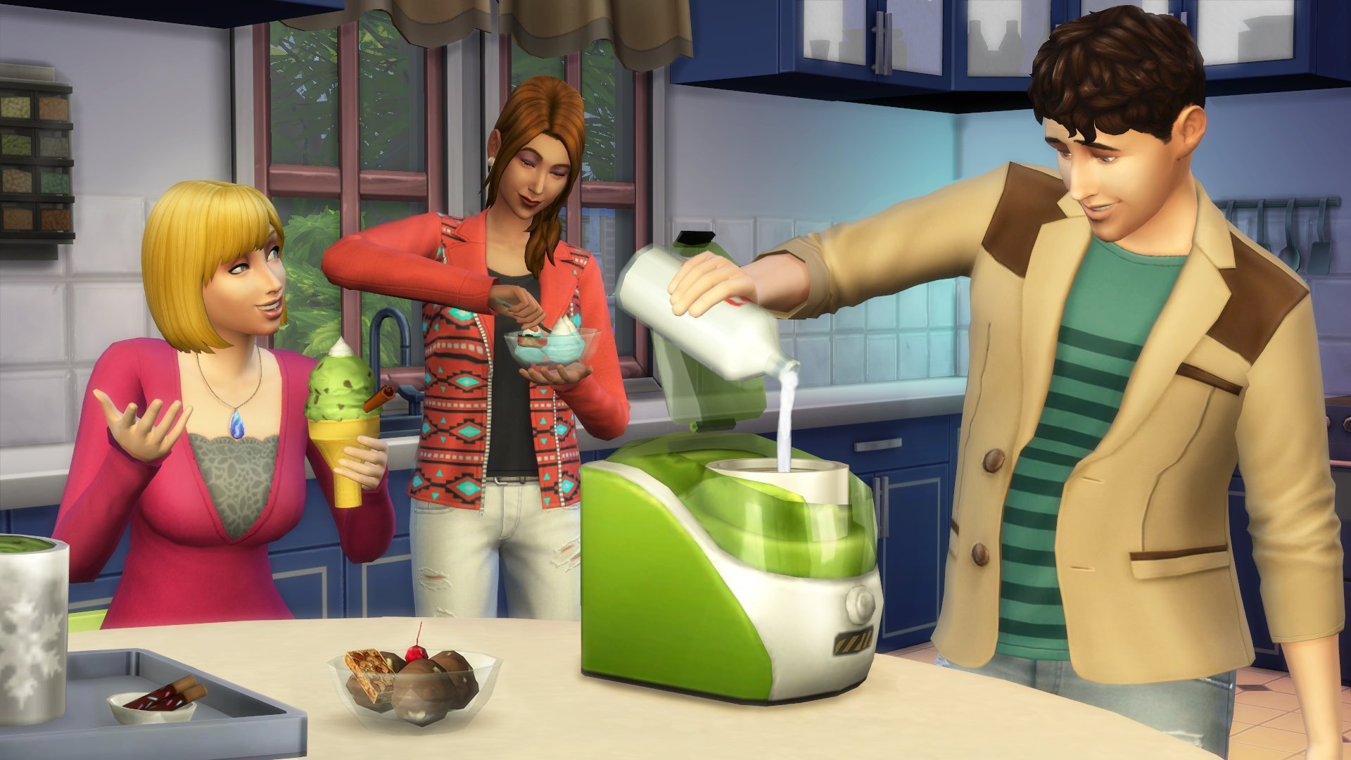 The Sims 4 Cool Kitchen Stuff Expansion Pack - Digital Download for PC (Origin Game Code) | Upgrade Your Virtual Cooking & Home Decor Experience