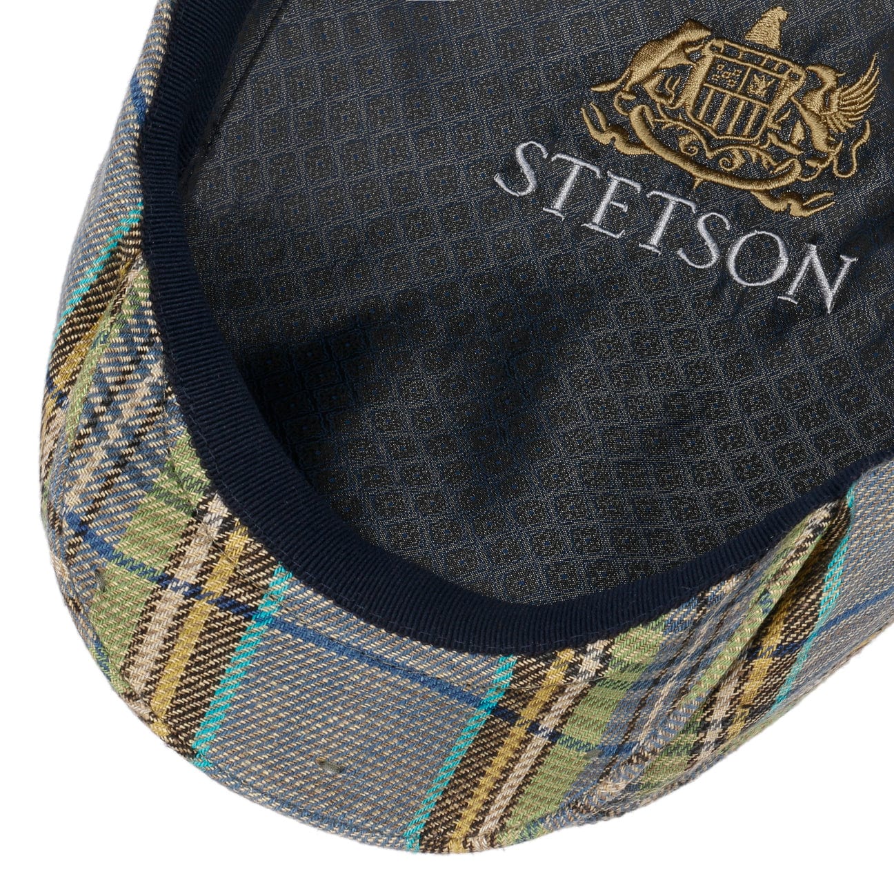 Stetson Melaco Driver Flat Cap for Men - Classic Wool Ivy Hat for Casual & Formal Wear - Perfect for Driving, Golf & Outdoor Activities