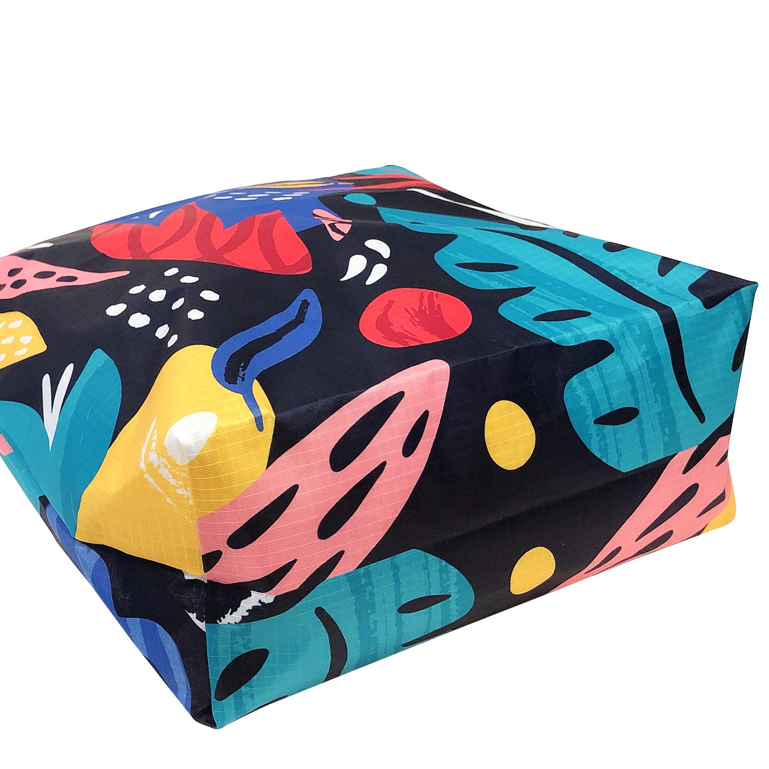 Allydrew Foldable Lightweight Tote Bag - Durable Ripstop Polyester Reusable Shopping Bag for Women & Men - Perfect for Travel, Gym, Beach, Work & Everyday Use