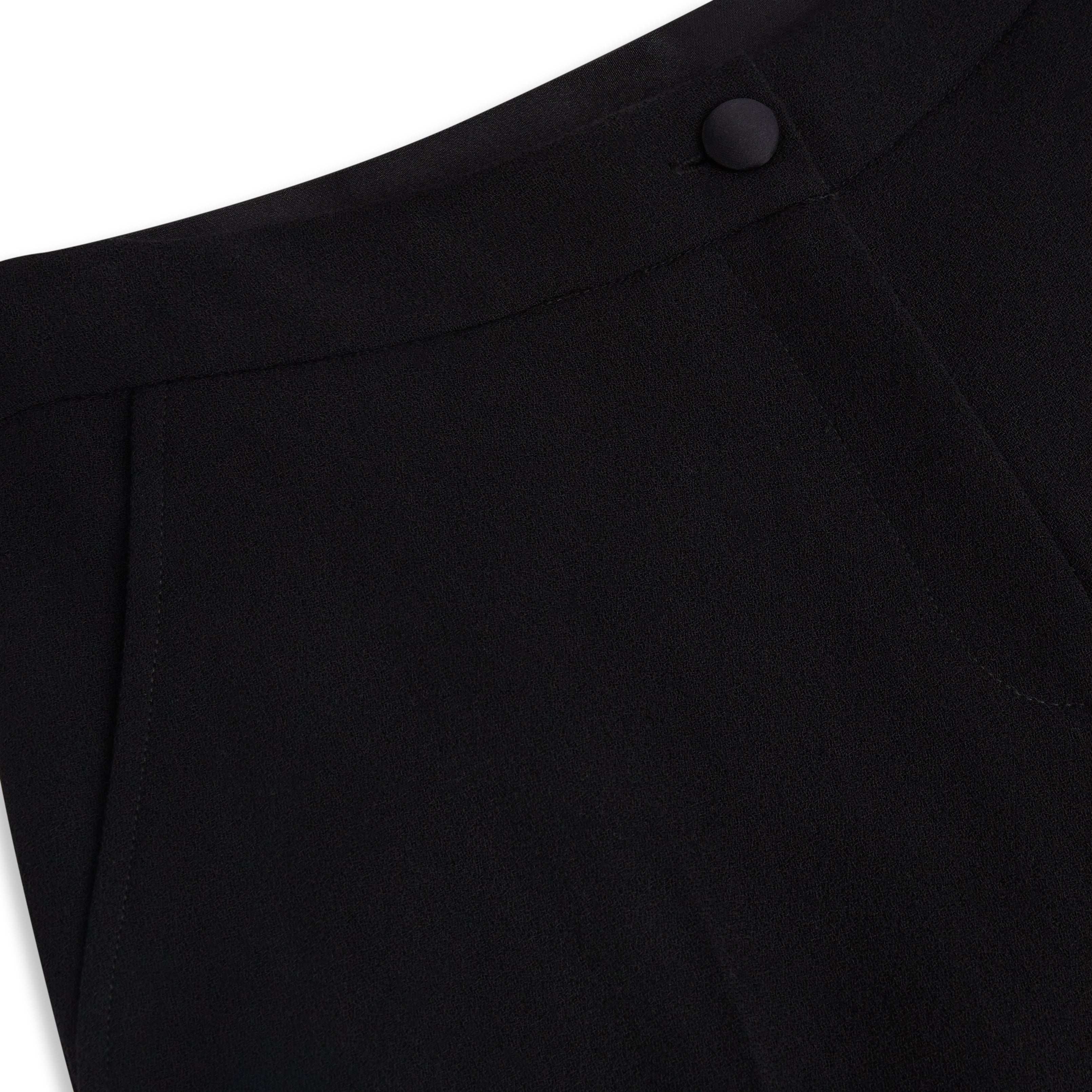 Lexi Tailored Wool Crepe Pants for Women - High Waist Office Pants, Professional Work Trousers for Business & Formal Occasions