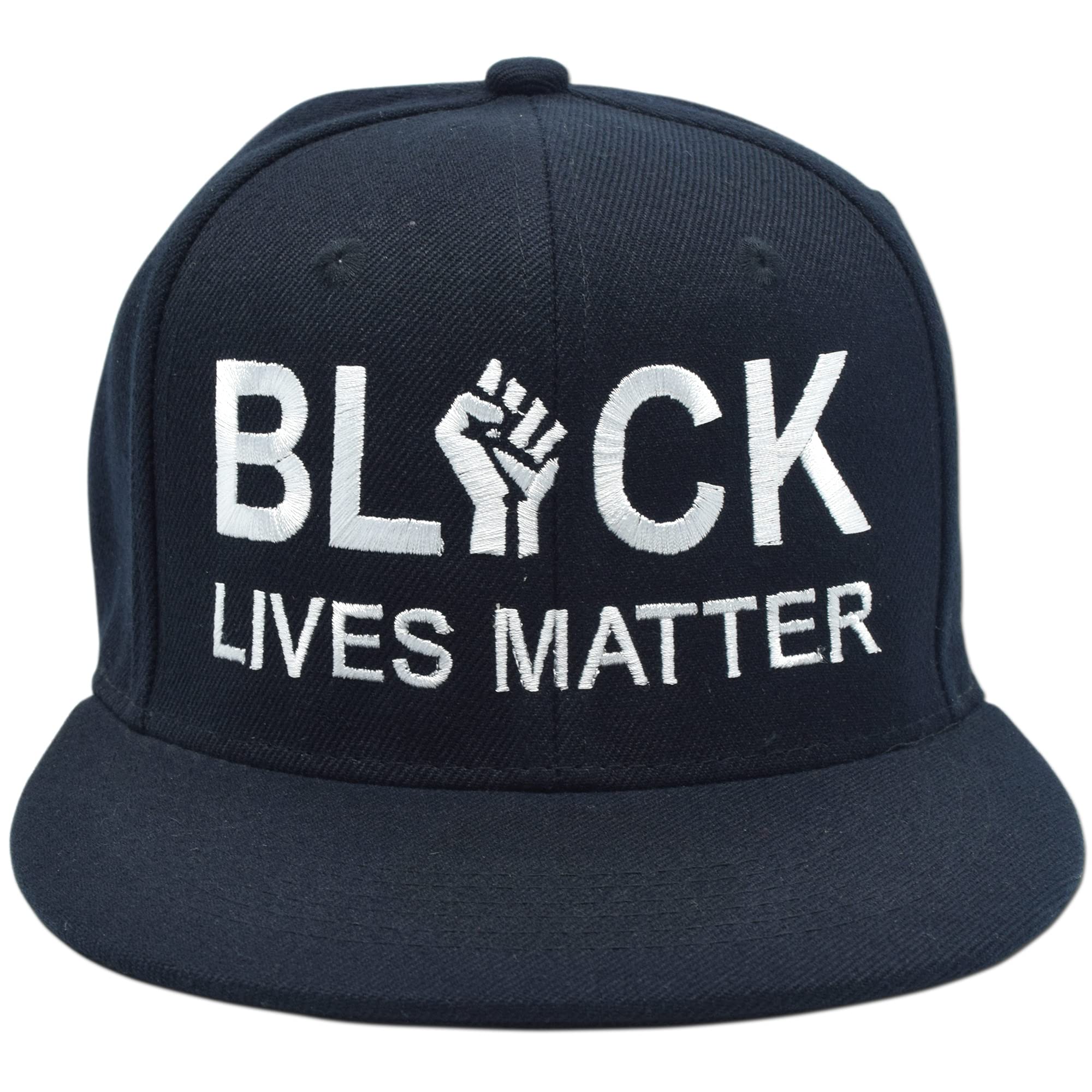 Black Lives Matter Embroidered Snapback Baseball Cap - Adjustable & Stylish for Men & Women - Perfect for Streetwear, Sports & Casual Outfits