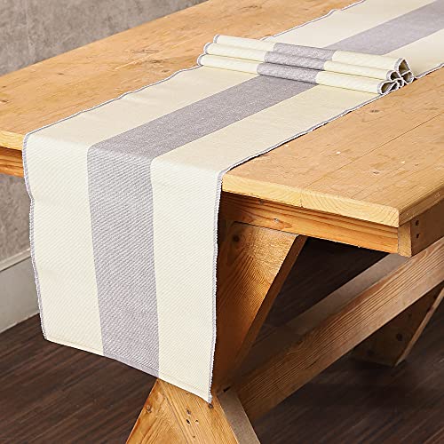 Awning Stripe Dark Gray