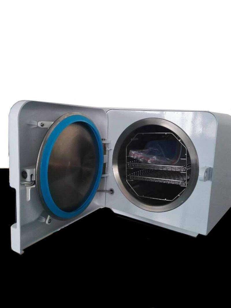12L Autoclave Sterilizer Medical Grade - Class N Vacuum Steam Sterilizer for Dental, Tattoo & Beauty Tools - White | Perfect for Clinics, Salons & Home Use