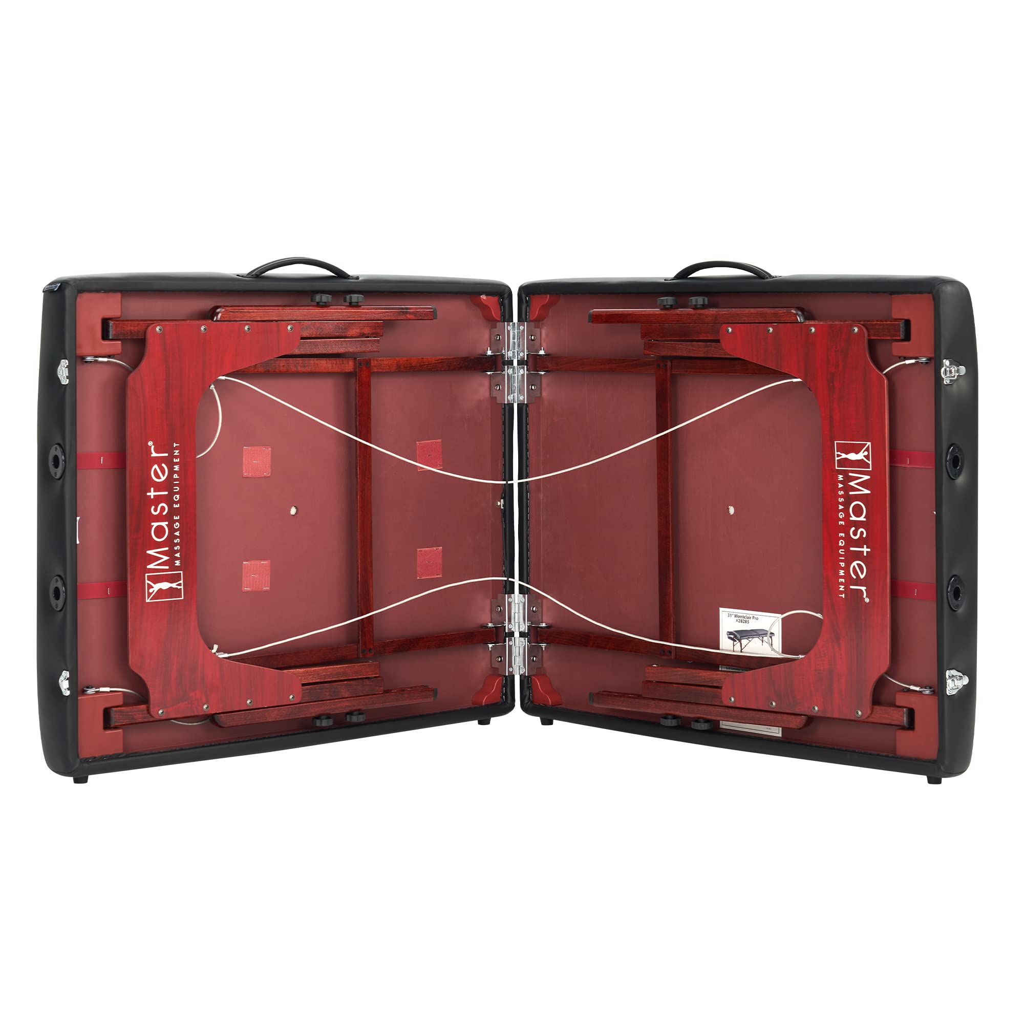 Portable Massage Table with Memory Foam - 71cm Black Salon Spa Bed for Tattoo, Beauty & Therapy | Perfect for Professional Massage, Tattoo Parlors & Home Relaxation