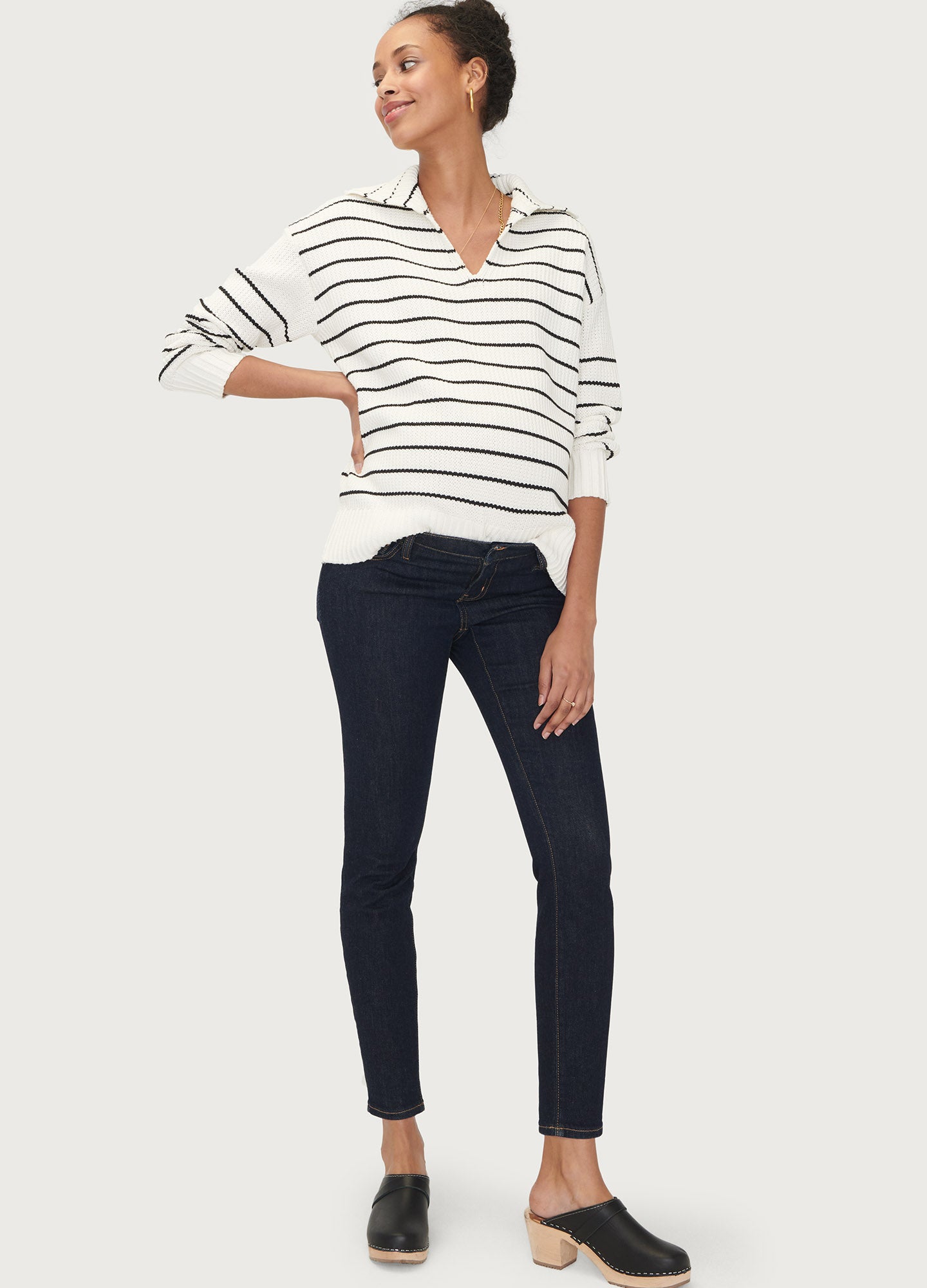 Best Slim Maternity Jeans for Women - Comfortable Stretch Denim Pants for Pregnancy - Perfect for Work, Casual Wear & Everyday Comfort