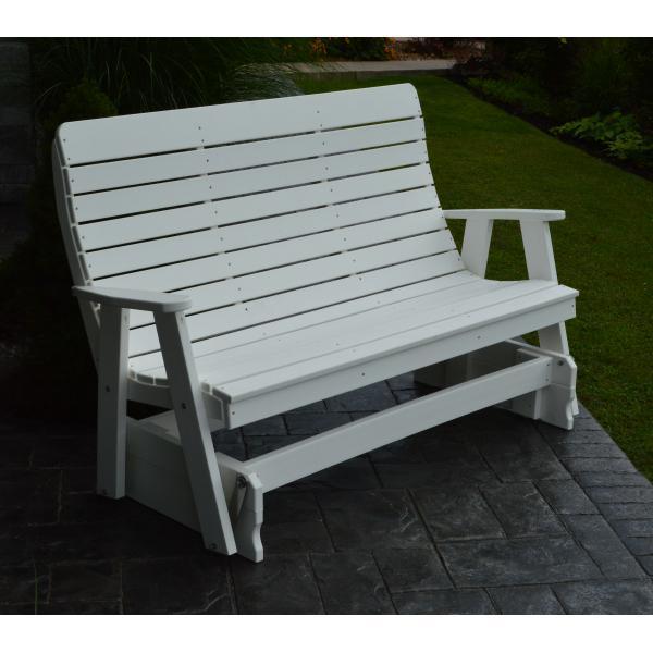 A & L Furniture Poly Winston Glider - Comfortable Rocking Chair for Nursery, Living Room & Outdoor Use - Perfect for Relaxing, Nursing & Lounging