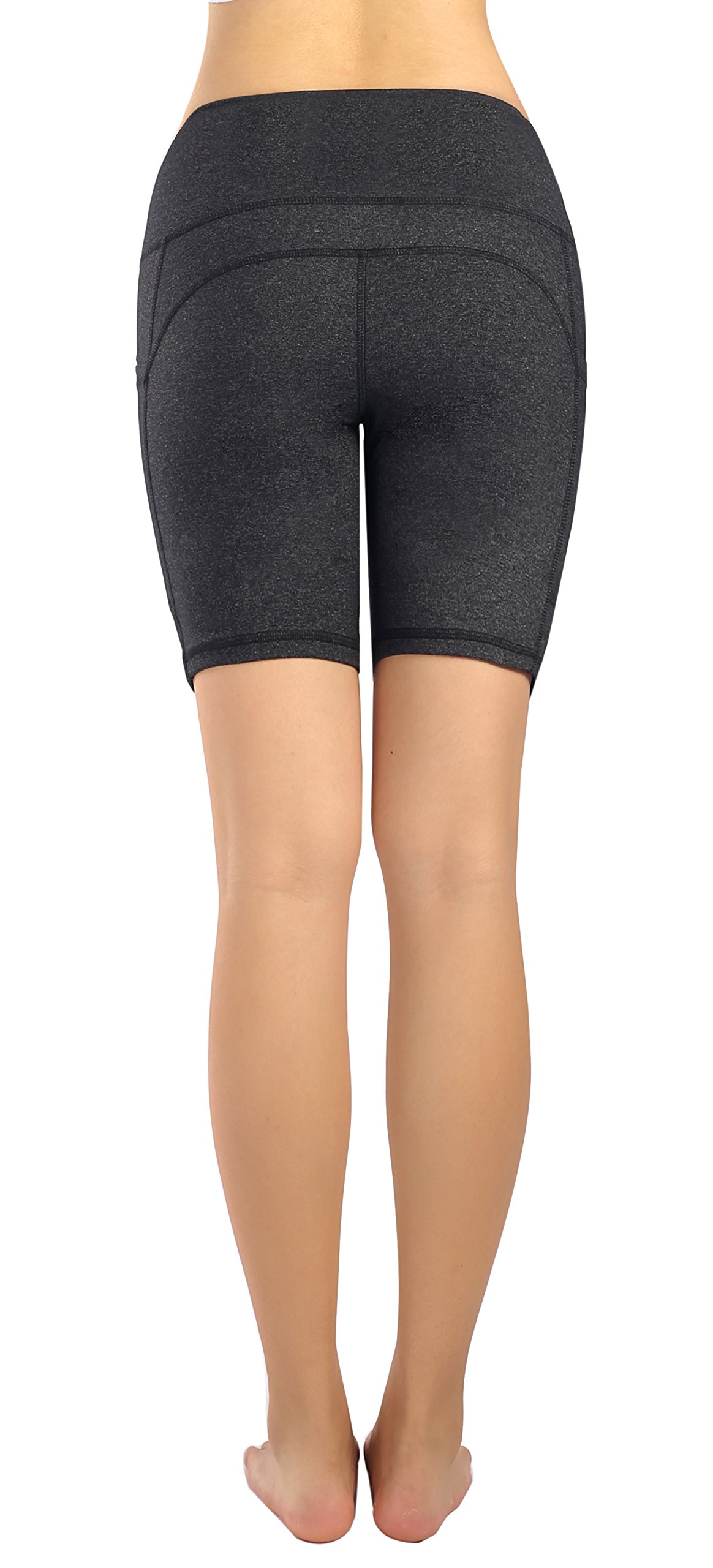 Women's High-Waist Yoga Leggings with Side Pockets - Breathable Workout Tights for Running, Gym & Lounge - Plus Size Activewear