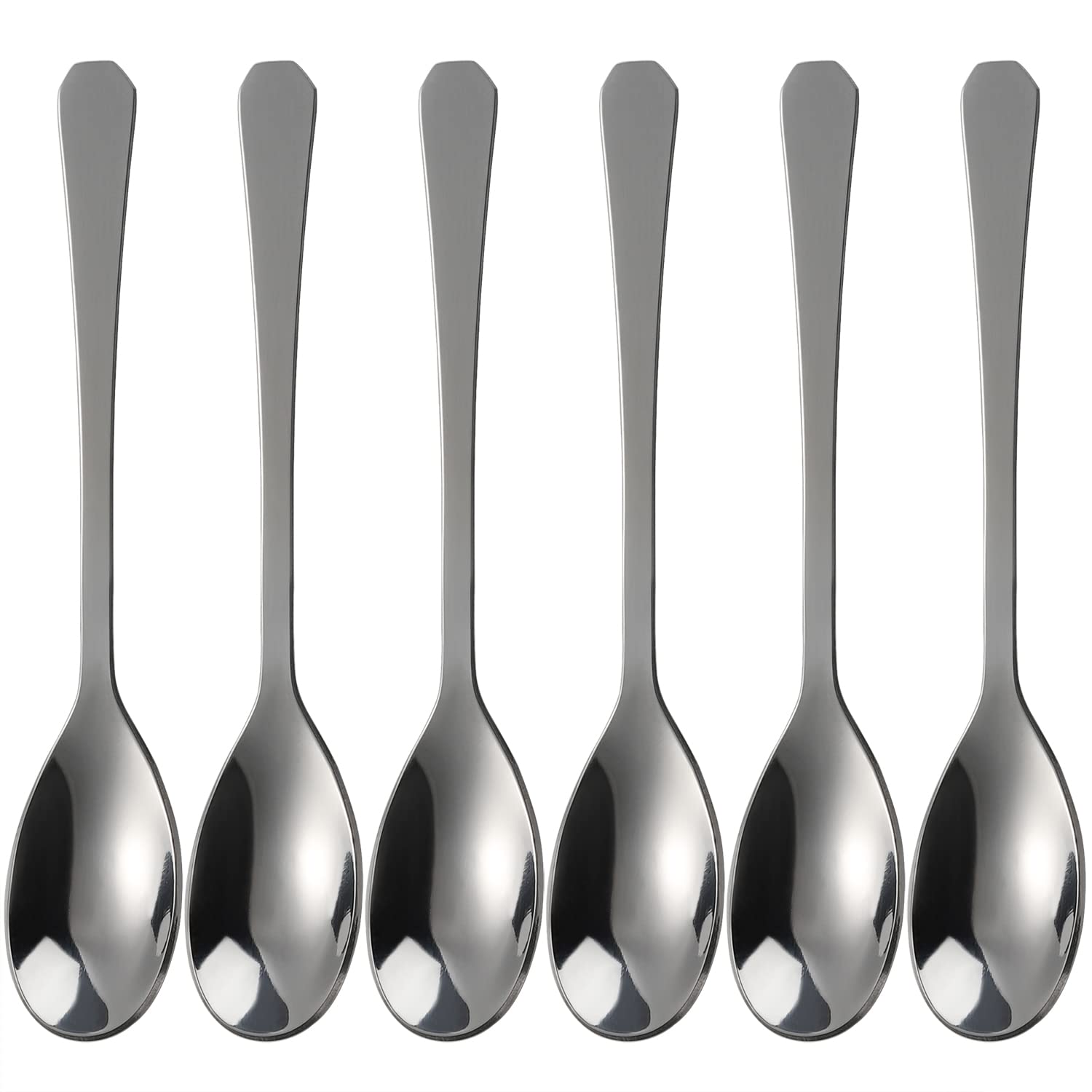 Premium Stainless Steel Egg Spoon & Scoop Set (6-Piece) - Perfect for Soft Boiled Eggs, Baking, and Kitchen Decor