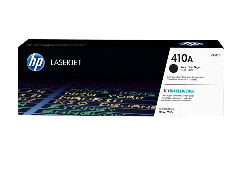HP 410A Black Toner Cartridge - Compatible with HP M377 M477 M452 Printers - High Yield Printing for Office & Home Use