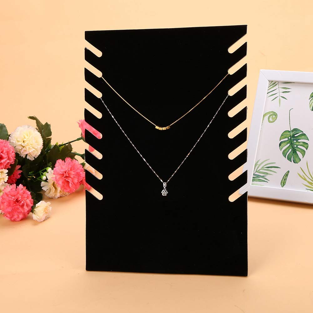 Jewelry Display Stand - Necklace Holder & Hanger Rack for Pendant Chain Organization - Perfect for Craft Shows, Boutique Displays, and Home Jewelry Storage
