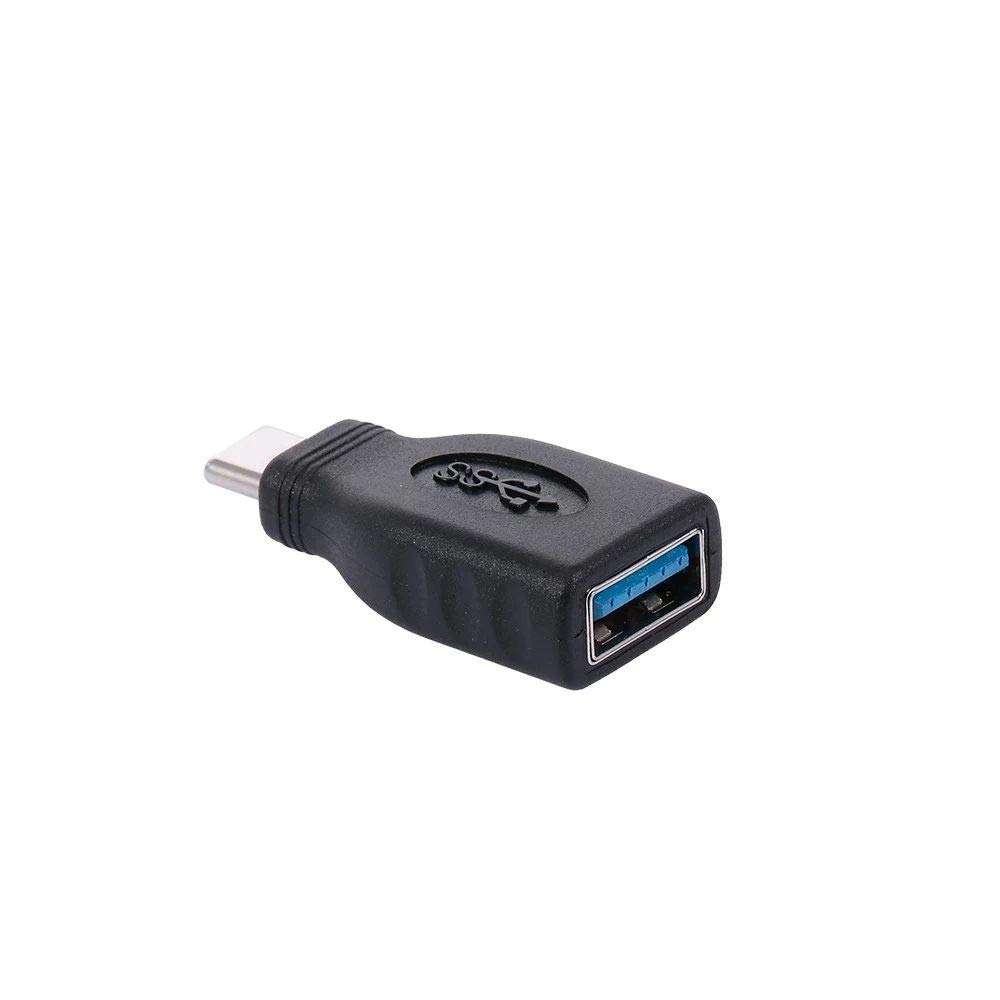 USB 3.1 Type-C Male to USB 3.0 Female OTG Adapter Converter - Fast Data Transfer & Charging Cable for Smartphones, MacBook, Tablets - Perfect for Travel, Office & Home Use