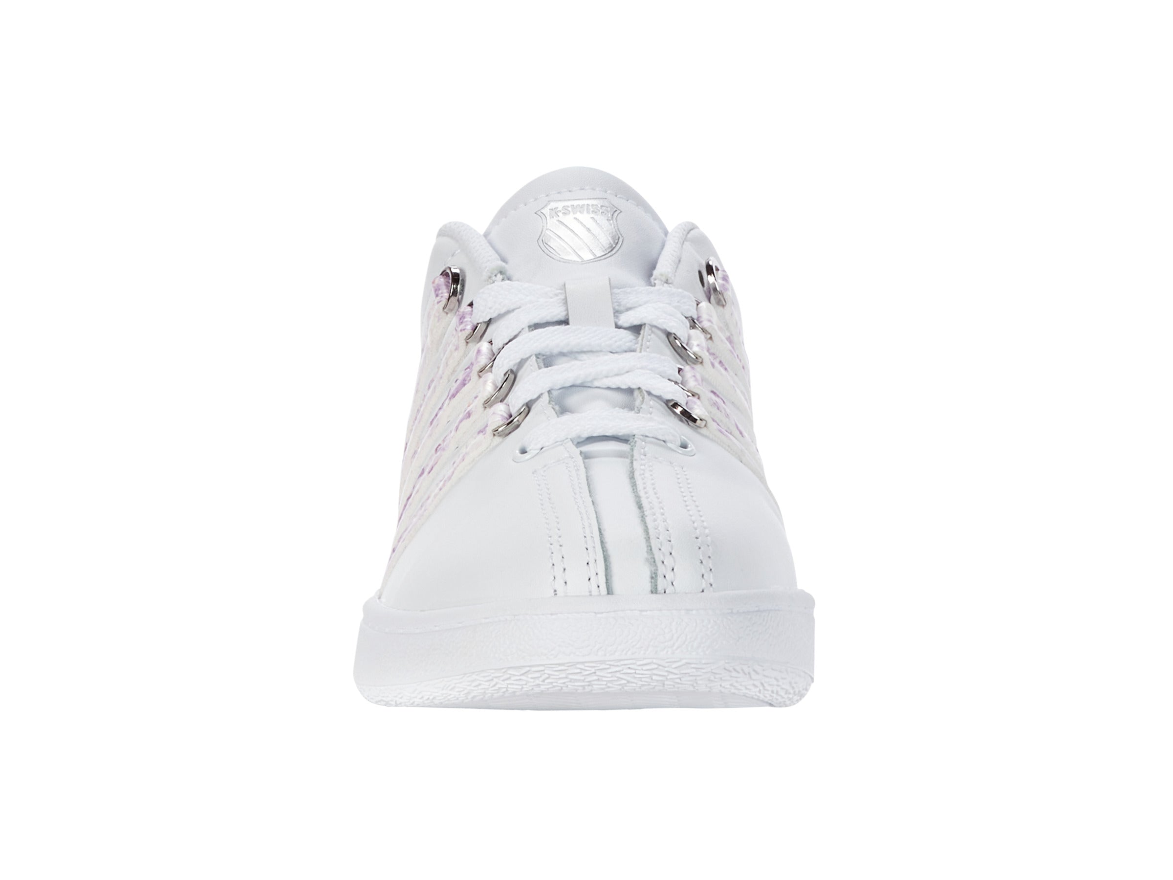 Classic VN Sneakers for Women - White/Lilac Snow Color - Comfortable Casual Shoes for Walking, Running & Everyday Wear