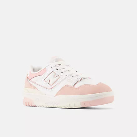 550 Sneaker for Women - White & Pink Haze Comfortable Casual Shoes - Perfect for Running, Walking & Everyday Wear