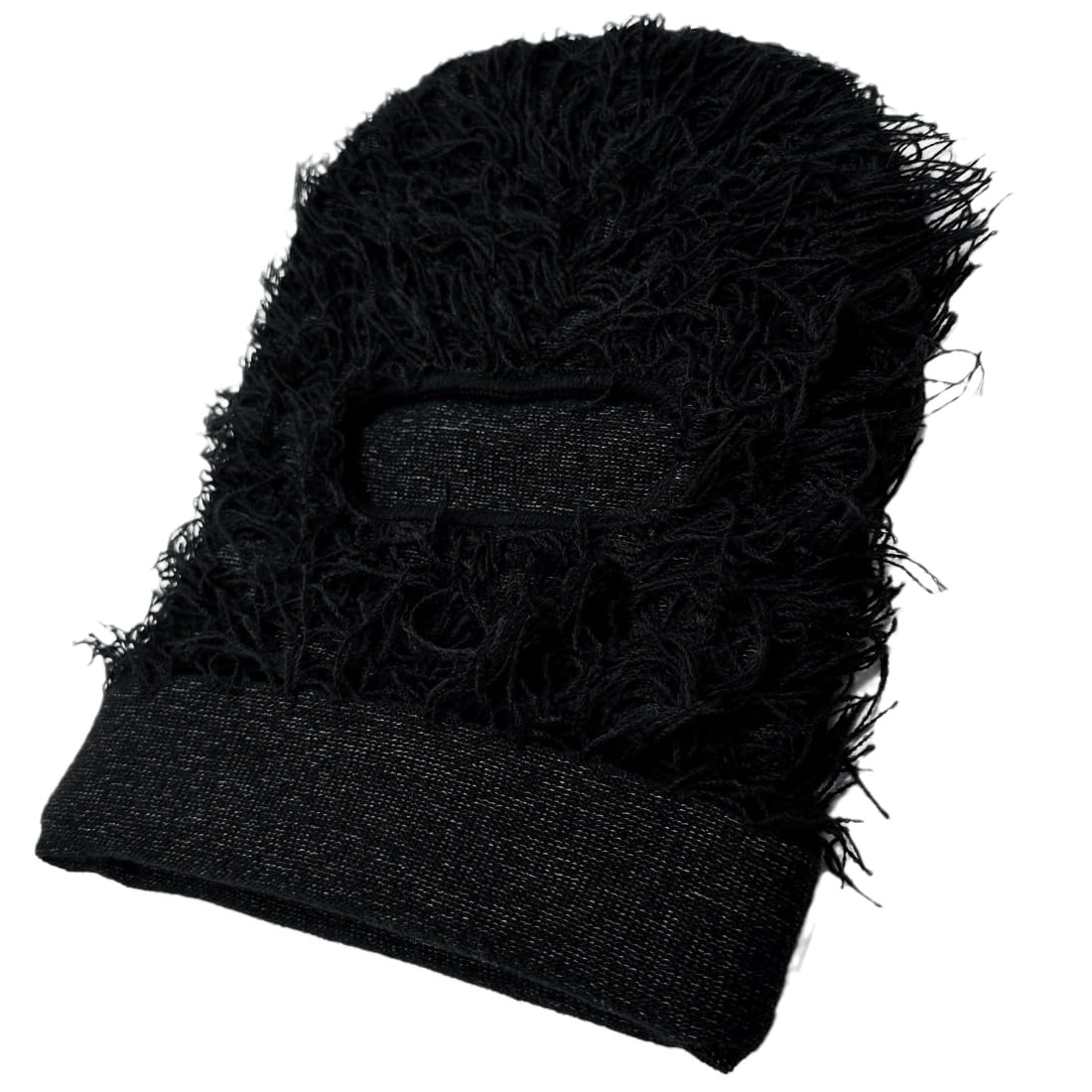 Distressed Knitted Balaclava Ski Mask - Windproof Full Face Cover for Men & Women - Winter Beanie Neck Warmer for Skiing, Snowboarding & Outdoor Activities
