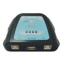 4 Port USB 3.0 Manual Switch Box - High Speed USB Hub for PC, Laptop, Printer, Keyboard & Mouse Sharing - Perfect for Home Office & Multi-Device Workstations
