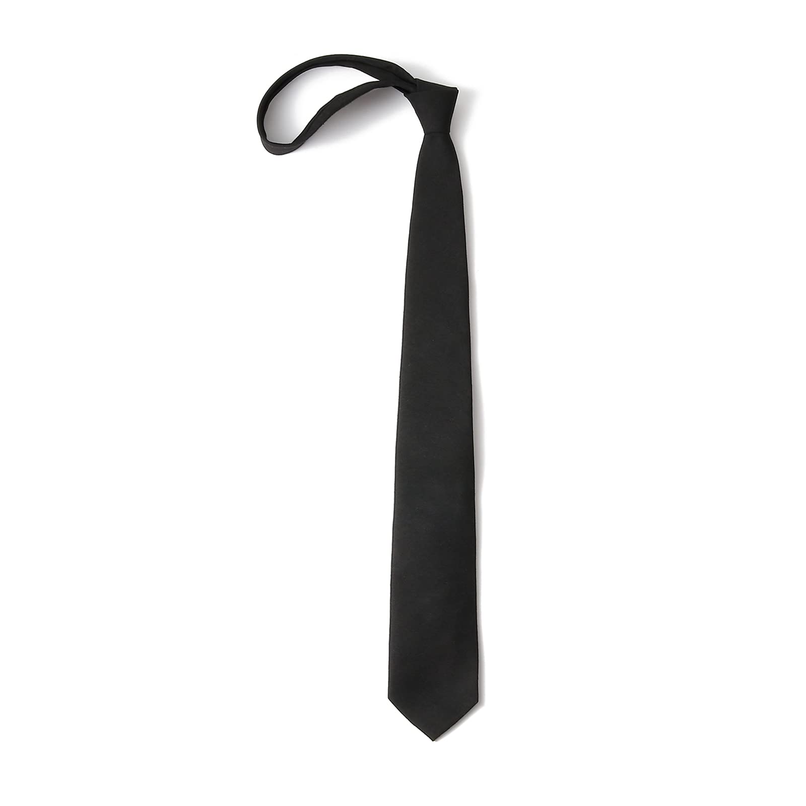 HOULIFE Men's Skinny Ties - Solid Color & Cotton Stripe Slim Neckties for Wedding, Business, Party | Formal & Casual Wear for Office, Interviews, and Special Occasions