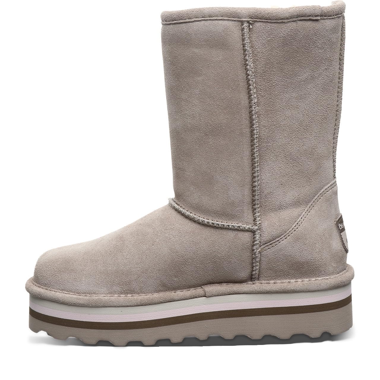 BEARPAW Women's Retro Elle Suede Slip-On Winter Boots - Multiple Colors, Comfortable & Warm for Casual Outings, Snow Days & Outdoor Adventures