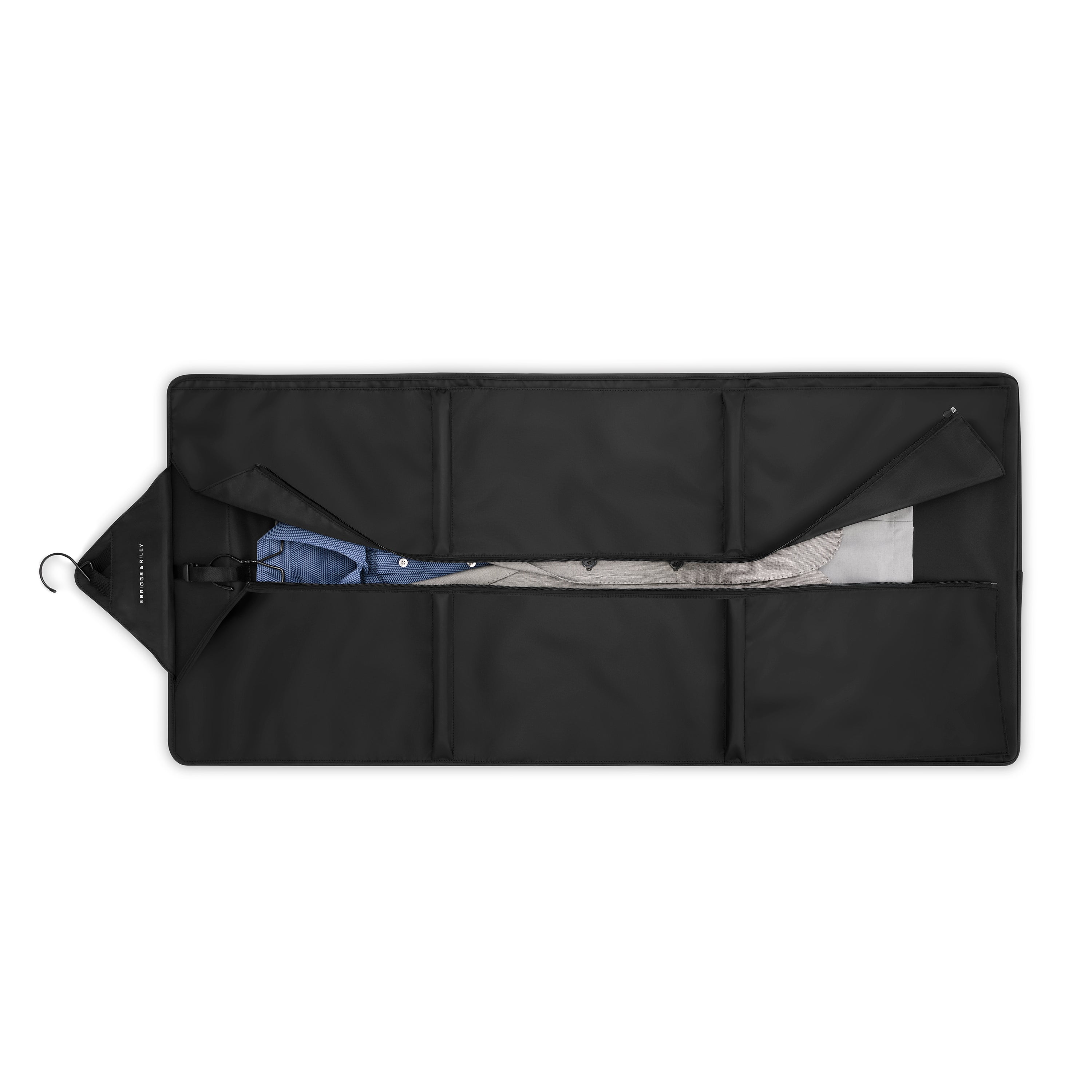 Briggs & Riley Premium Check-In Garment Bag for Travel - Durable Suit Cover with Wheels for Business Trips & Vacations - Perfect for Airlines, Hotels, and Professional Wardrobe Storage