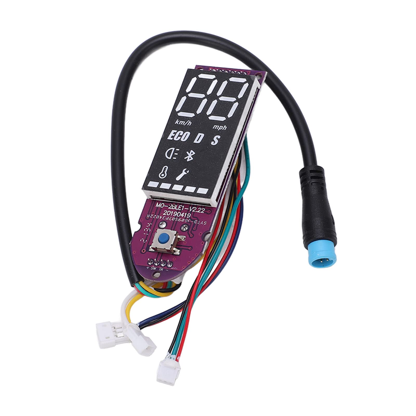 Durable Electric Scooter Dashboard - Clear Display, Lightweight Scooter Accessories, Anti-Oxidation for Repair | Perfect for Commuting & Urban Travel
