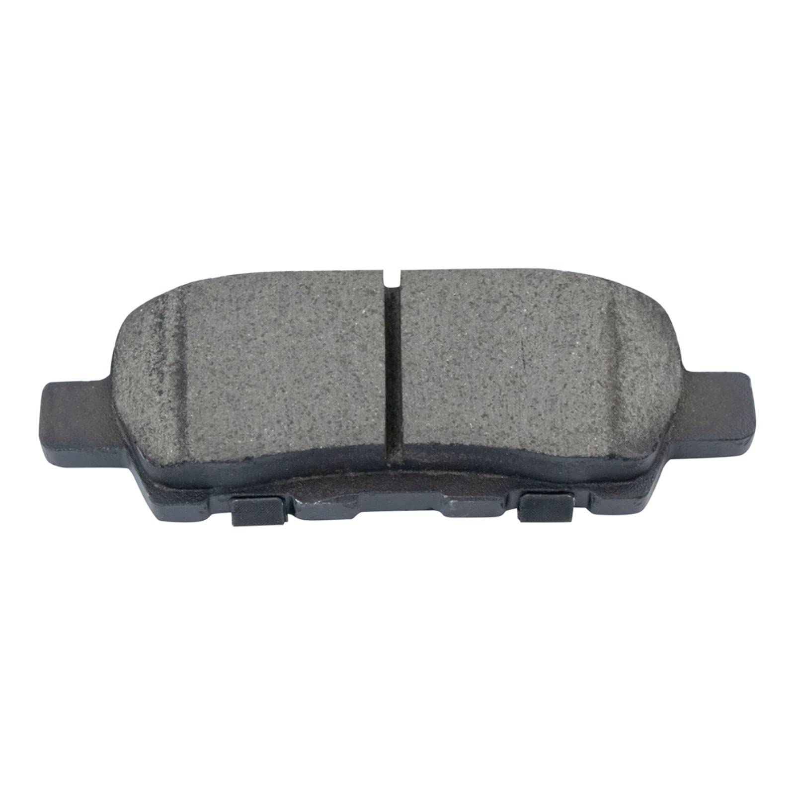 High-Performance Rear Ceramic Brake Pads & Coated Rotors Kit - Low Noise, Long-Lasting - Perfect for Daily Driving, Racing, and Heavy-Duty Vehicles