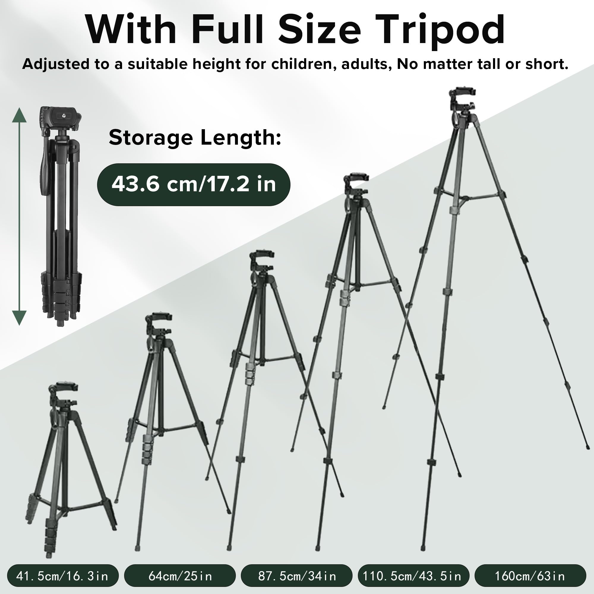 Gosky 20-60x85 Spotting Scope with Tripod, Phone Adapter & Bluetooth Remote - Waterproof for Target Shooting, Bird Watching, Hunting, Travel & Outdoor Adventures