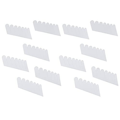 Beaupretty 18pcs Silk Nail Wraps - Clear Adhesive Nail Protector Stickers for Nail Reinforcement & UV Gel Nail Art - Perfect for Manicures, Nail Repair & Salon Use