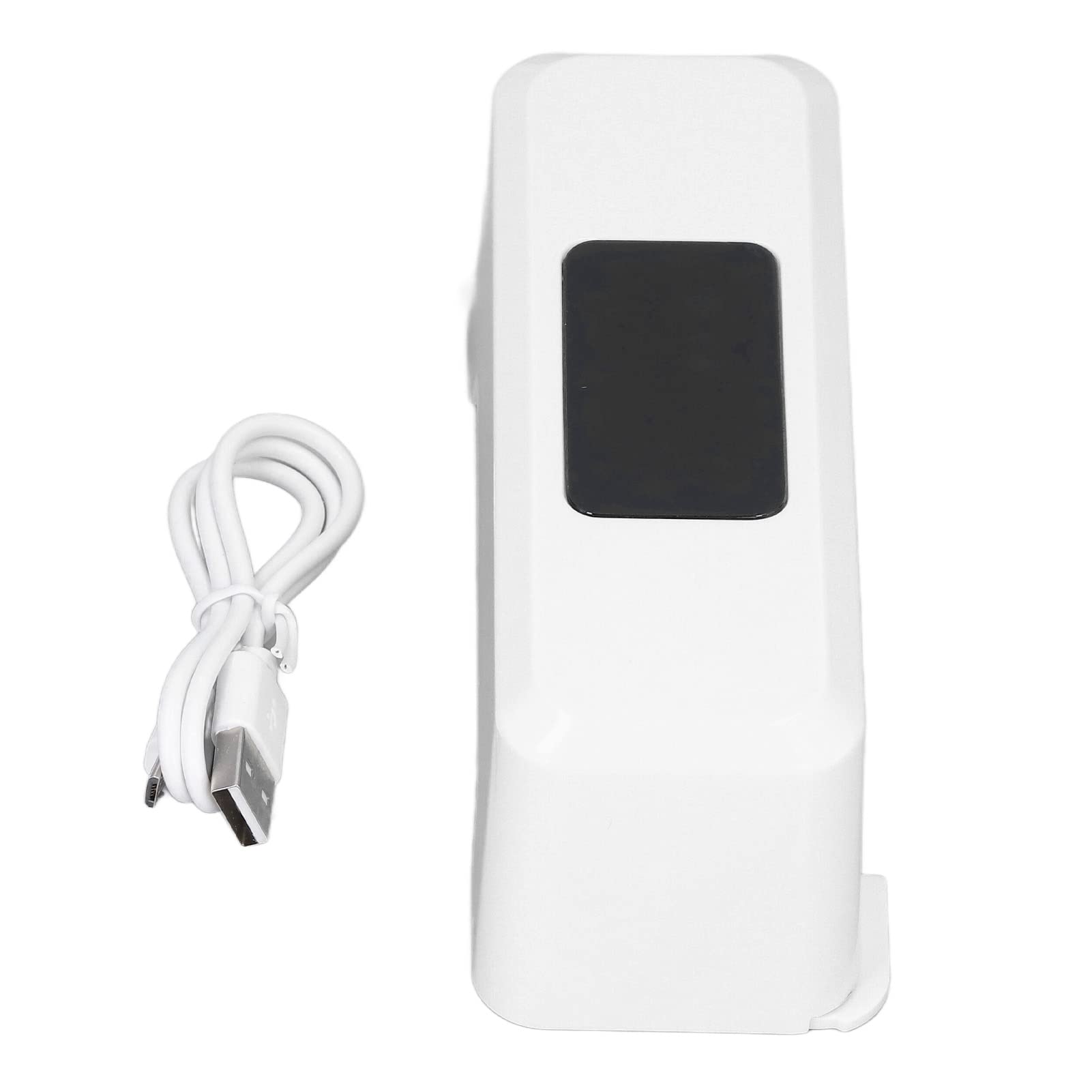 Smart Toilet Flushing Sensor - IPX5 Waterproof Infrared Automatic Toilet Flusher with 0.25s Fast Response & USB Power Cord - High Sensitivity Touchless Flush Valve for Hotels, Restrooms & Smart Homes (White)