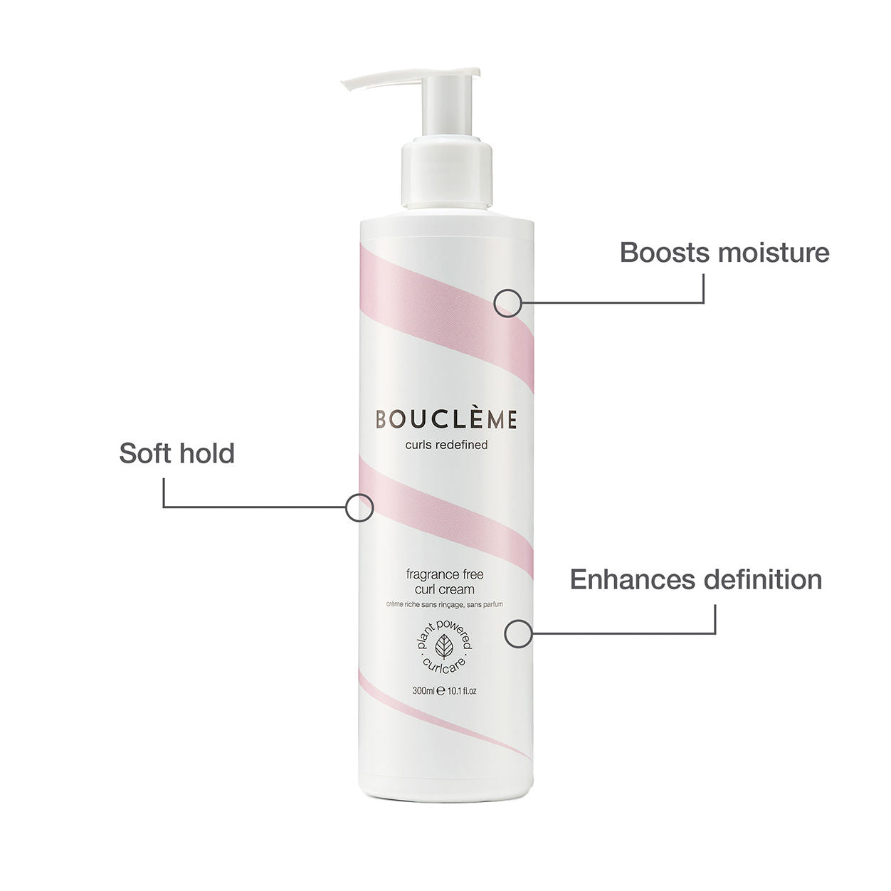Fragrance Free Curl Cream for Natural Hair - Hydrating Curl Defining Styling Cream for Curly & Wavy Hair - Perfect for Daily Moisture & Frizz Control