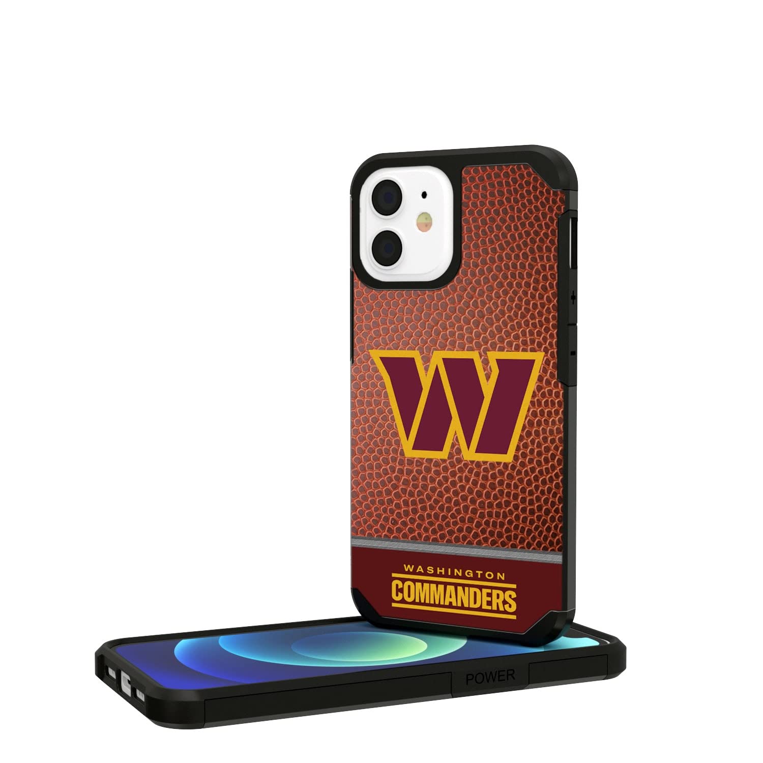 Washington Commanders iPhone Case - Rugged Football Wordmark Design - Durable Protection for iPhone 14/13/12/Pro/Max - Perfect for Game Day & Everyday Use