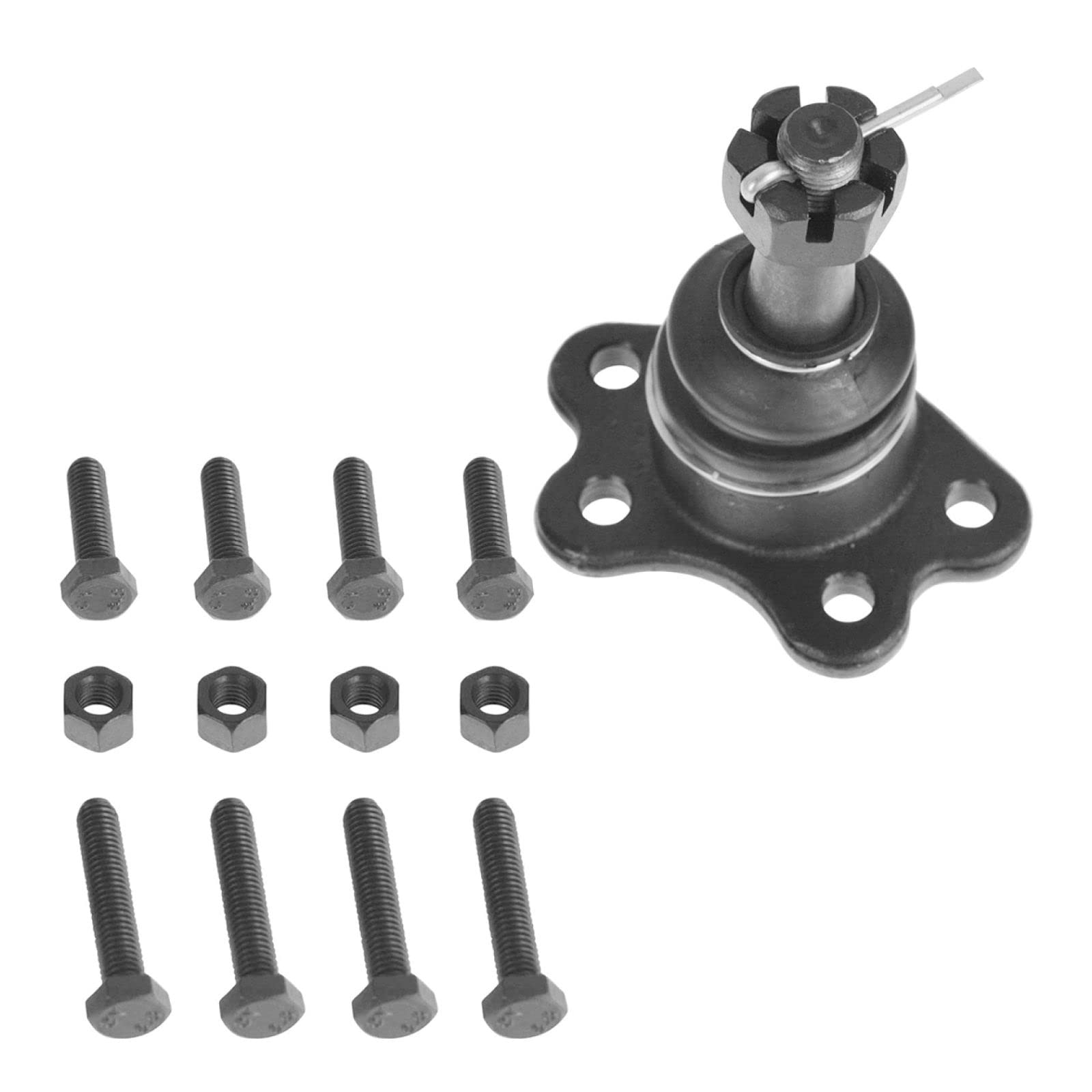 Chevrolet GMC Front Steering & Suspension Kit - Ball Joint, Idler Arm, Pitman Arm, Sway Bar Link & Tie Rod Assembly - Durable Replacement for Smooth Ride & Handling - Perfect for Off-Roading, Towing & Daily Commuting